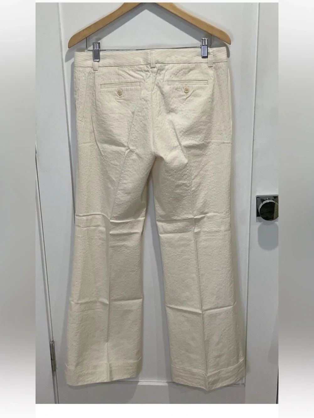 J Crew Favorite Fit Seersucker Pants 8 New $128